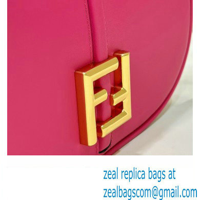 Fendi C Com Medium bag in smooth and full-grain leather Fuchsia 2023